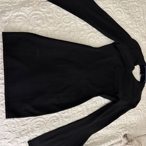 SOLID & STRIPED Black Mini Dress